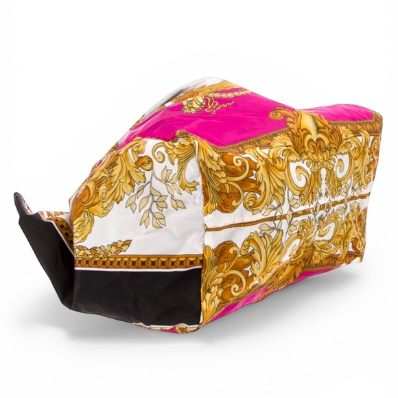 Versace Medusa Renaissance Nylon Tote EUC - Picture 3 of 5